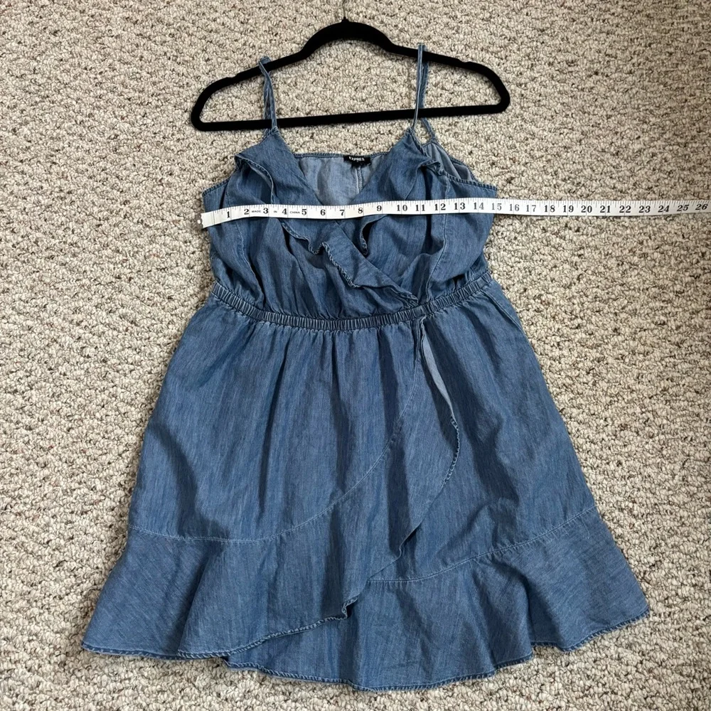 Flowy Denim Sundress Size Large - Picture 4 of 7